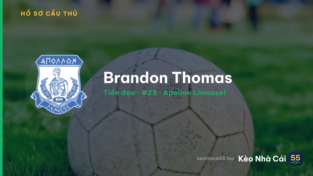 Brandon Thomas — Apollon Limassol