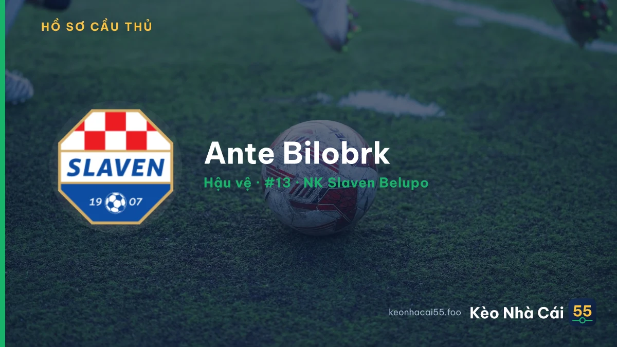 Ante Bilobrk — NK Slaven Belupo