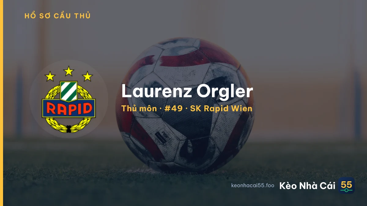 Laurenz Orgler — SK Rapid Wien