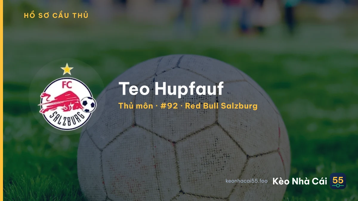 Teo Hupfauf — Red Bull Salzburg