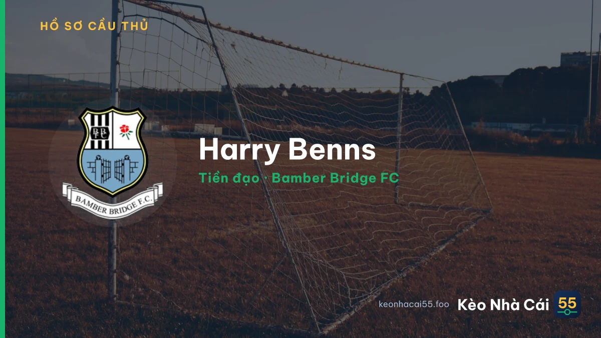 Harry Benns — Bamber Bridge FC
