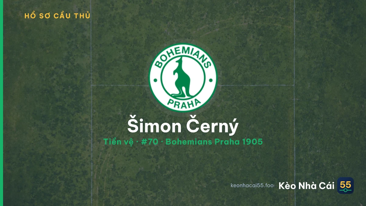 Šimon Černý — Bohemians Praha 1905