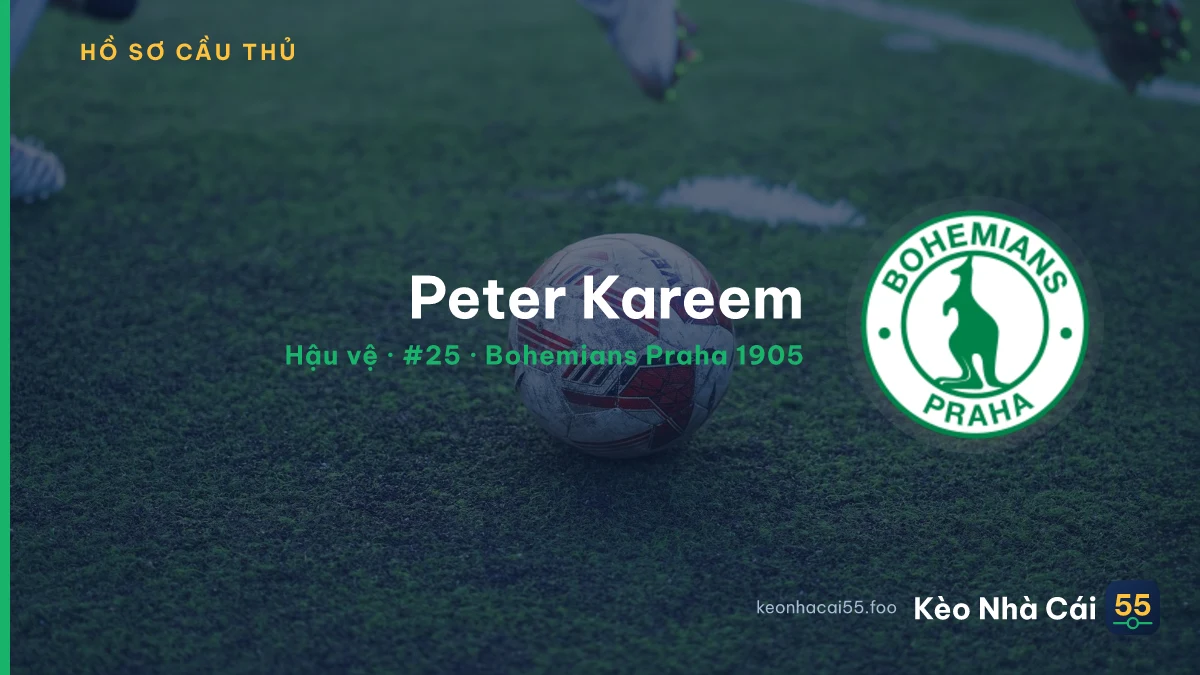 Peter Kareem — Bohemians Praha 1905
