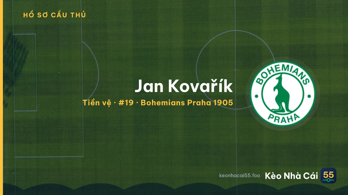 Jan Kovařík — Bohemians Praha 1905