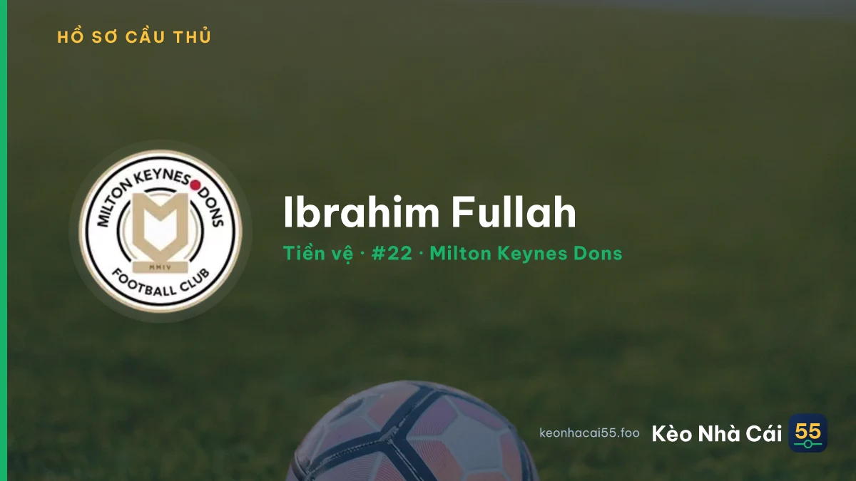 Ibrahim Fullah — Milton Keynes Dons