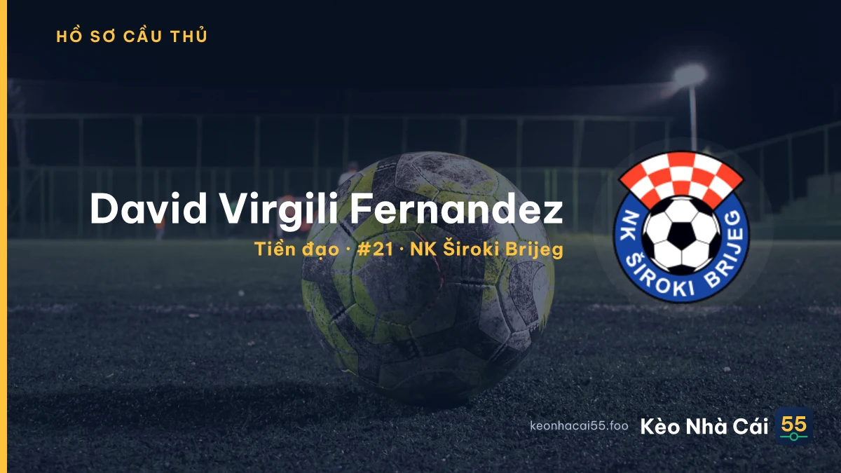 David Virgili Fernandez — NK Široki Brijeg