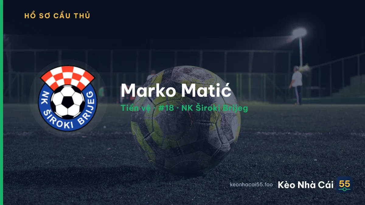 Marko Matić — NK Široki Brijeg