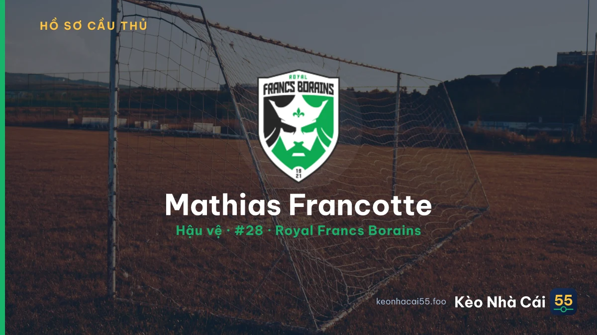 Mathias Francotte — Royal Francs Borains