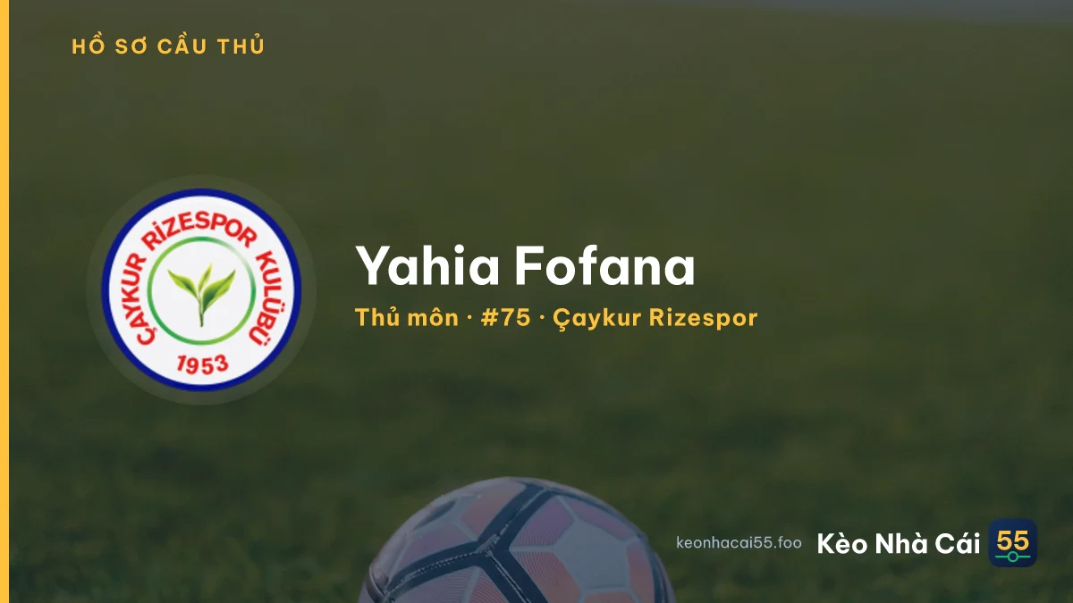 Yahia Fofana — Çaykur Rizespor