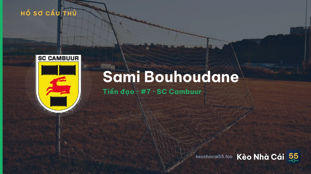 Sami Bouhoudane — SC Cambuur