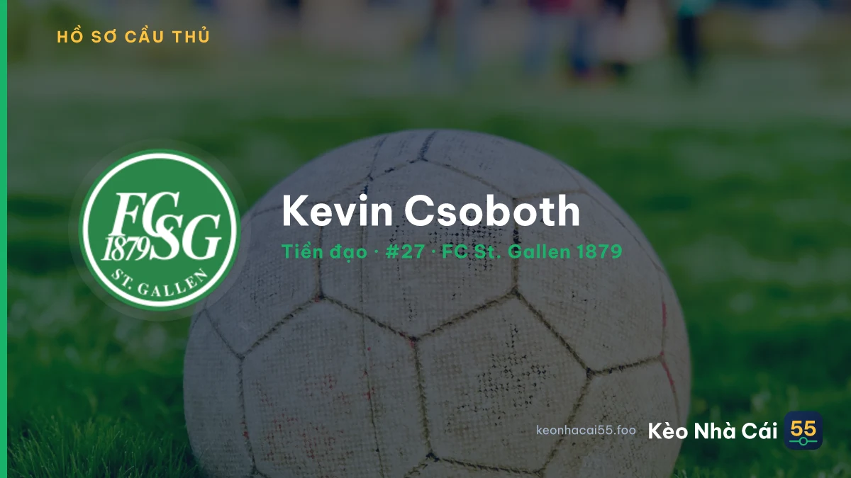 Kevin Csoboth — FC St. Gallen 1879