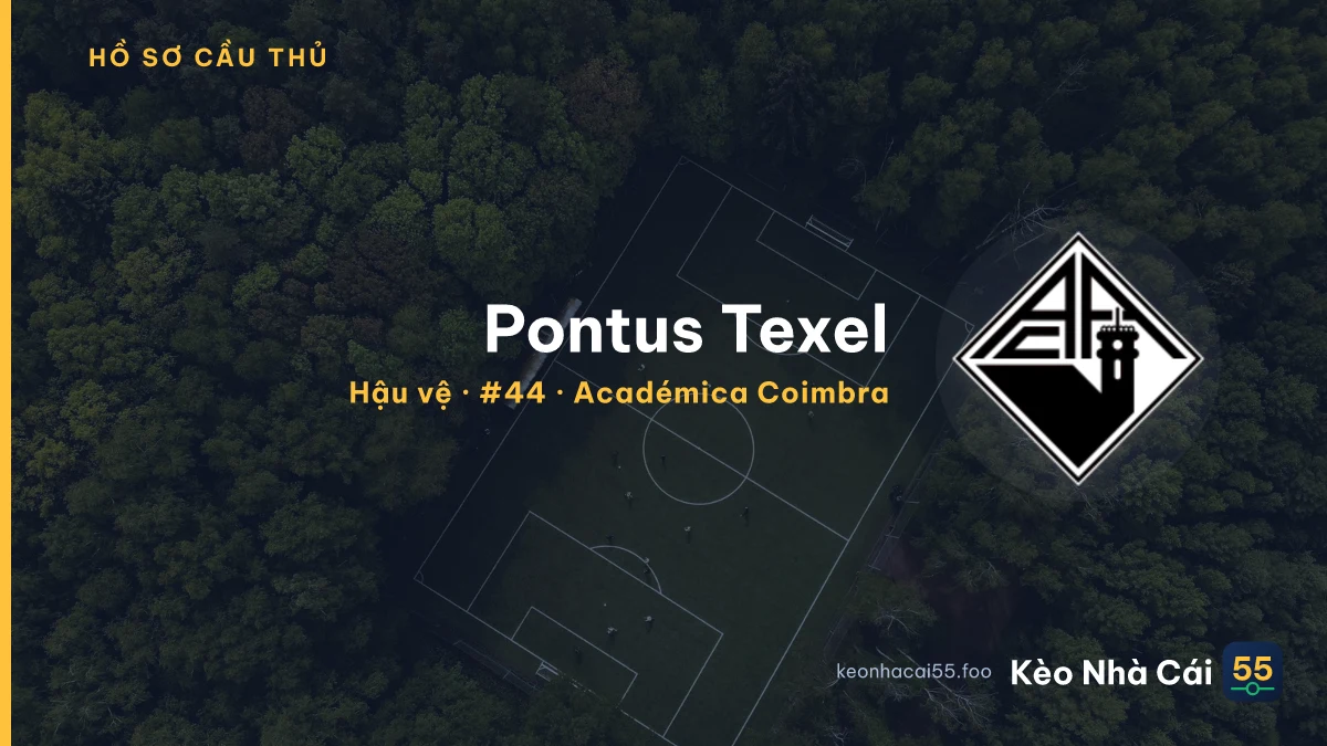 Pontus Texel — Académica Coimbra