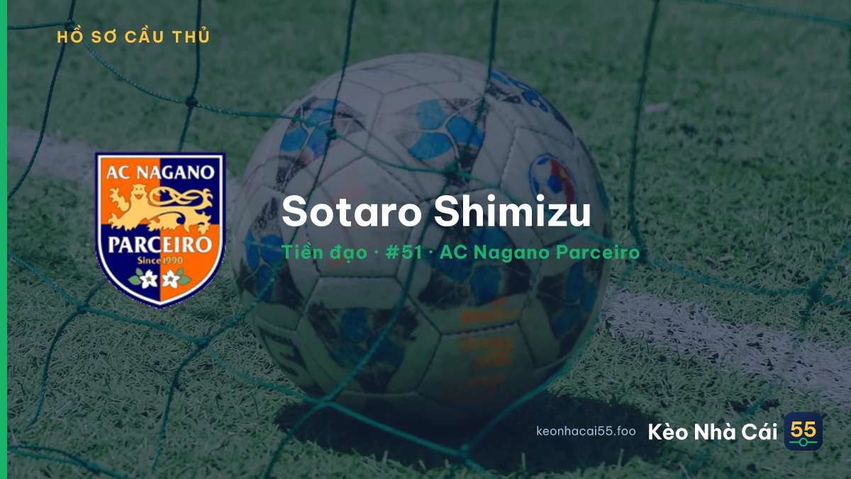 Sotaro Shimizu — AC Nagano Parceiro