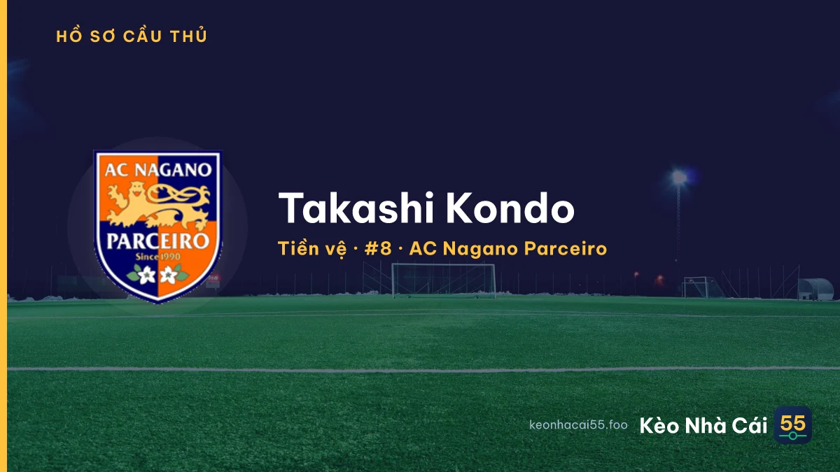 Takashi Kondo — AC Nagano Parceiro