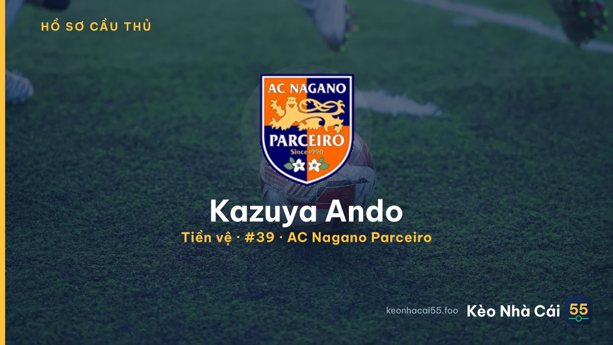 Kazuya Ando — AC Nagano Parceiro