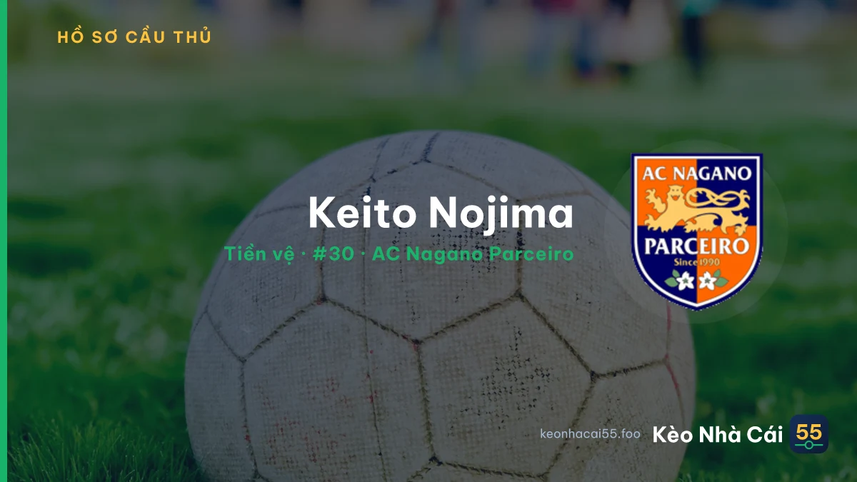 Keito Nojima — AC Nagano Parceiro