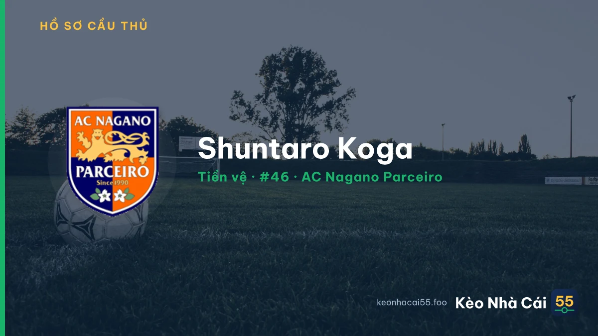 Shuntaro Koga — AC Nagano Parceiro