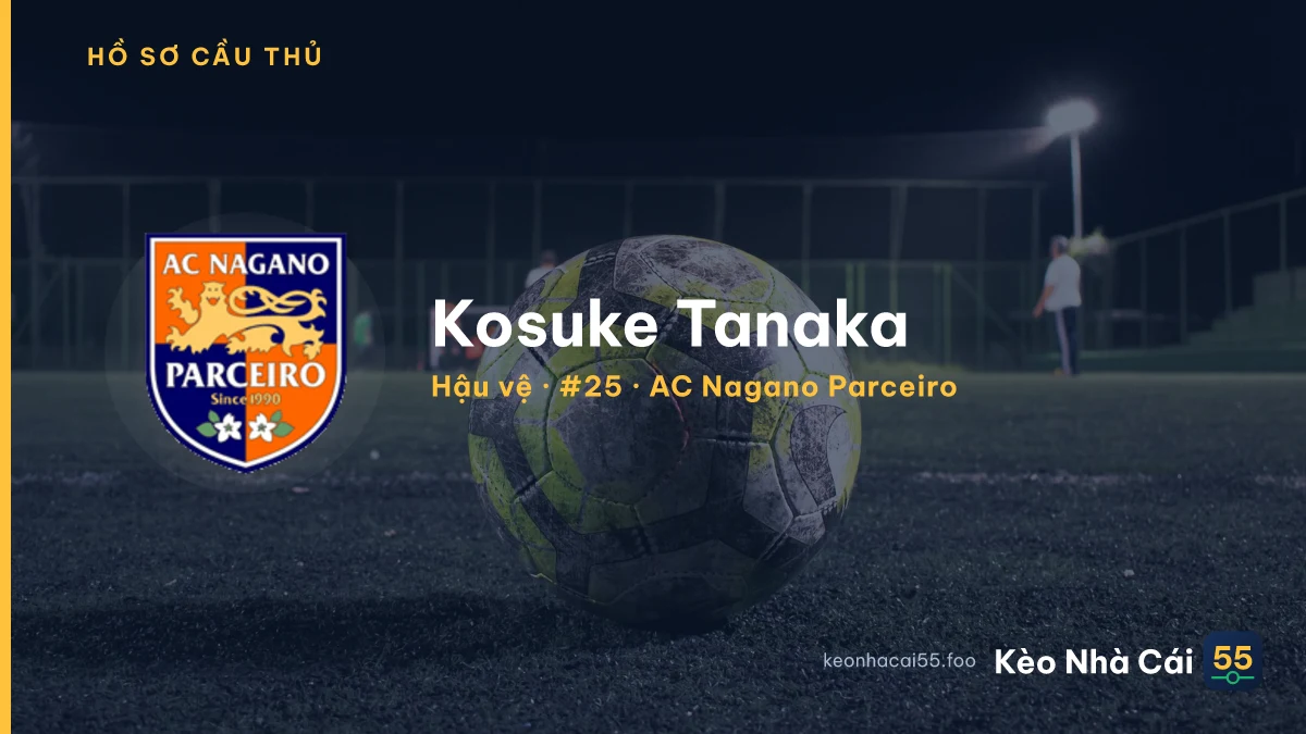 Kosuke Tanaka — AC Nagano Parceiro