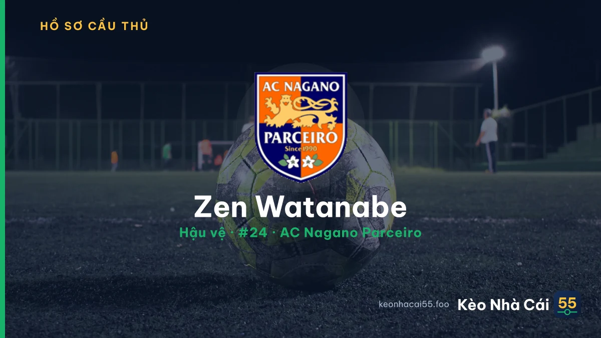 Zen Watanabe — AC Nagano Parceiro