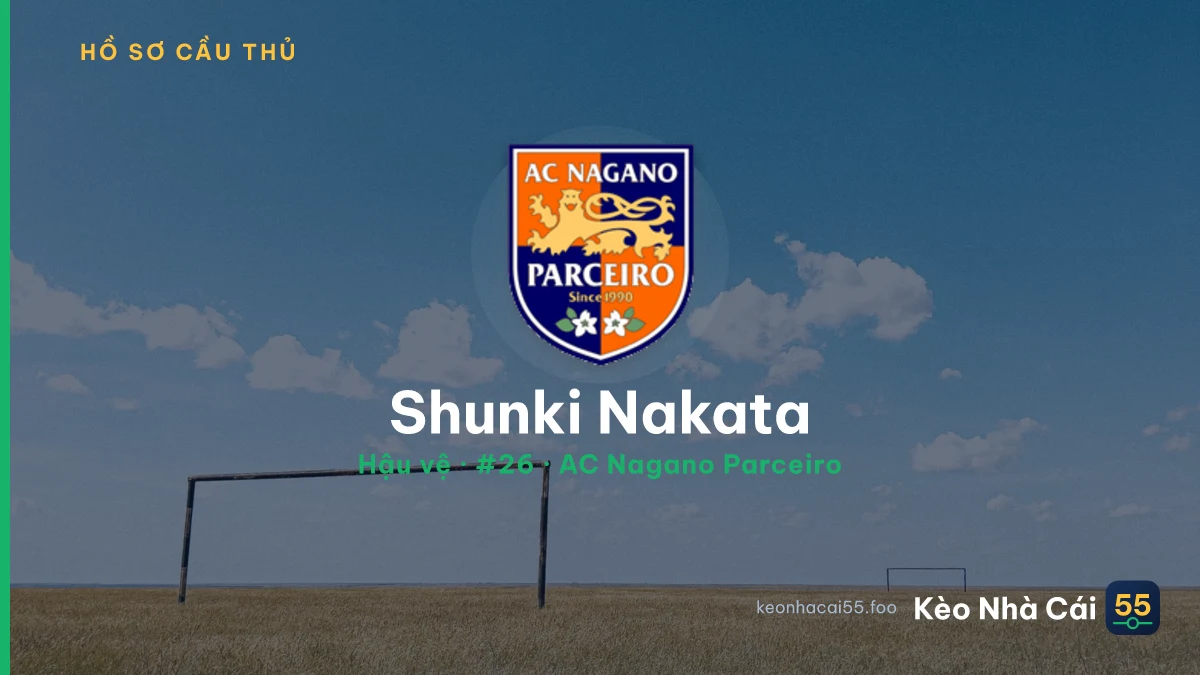 Shunki Nakata — AC Nagano Parceiro