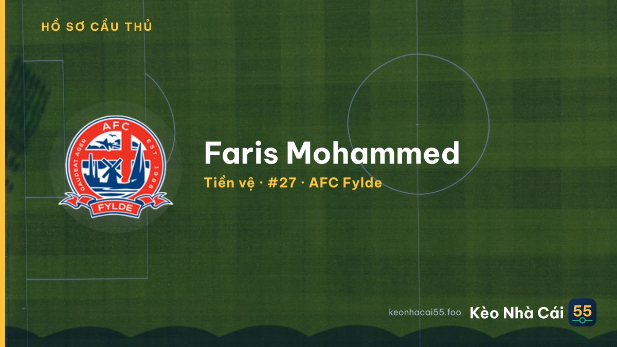 Faris Mohammed — AFC Fylde