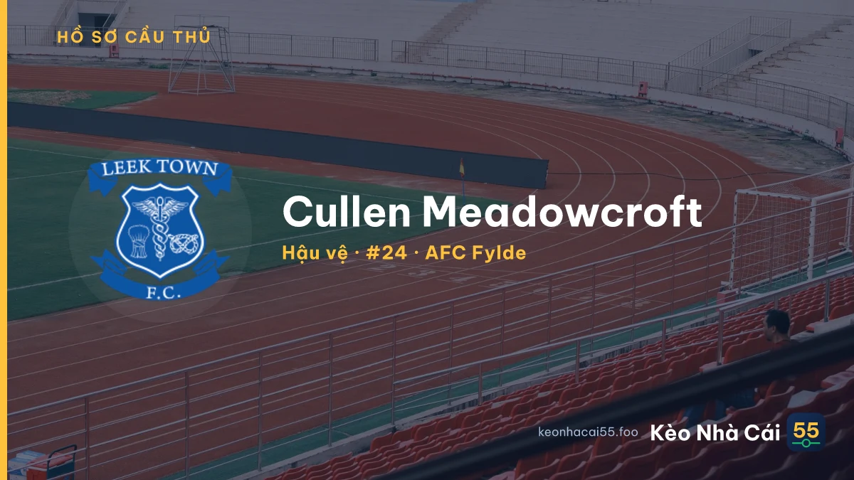 Cullen Meadowcroft — AFC Fylde