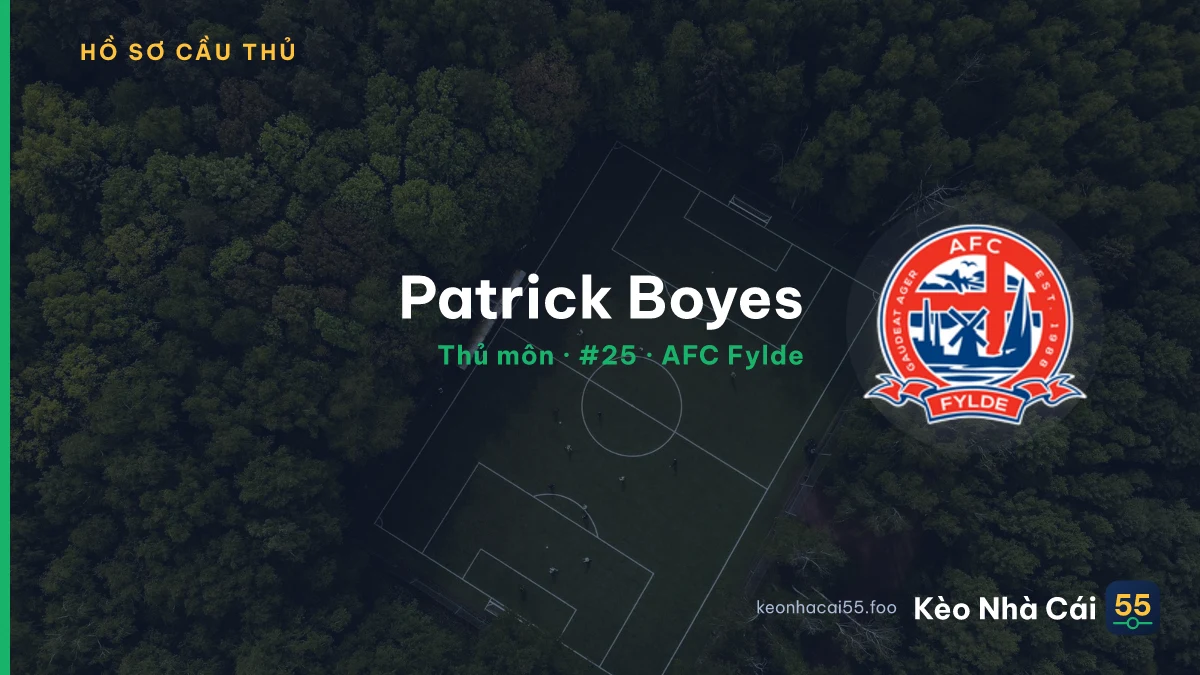 Patrick Boyes — AFC Fylde