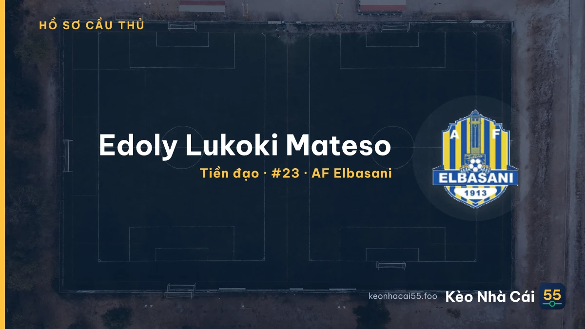 Edoly Lukoki Mateso — AF Elbasani
