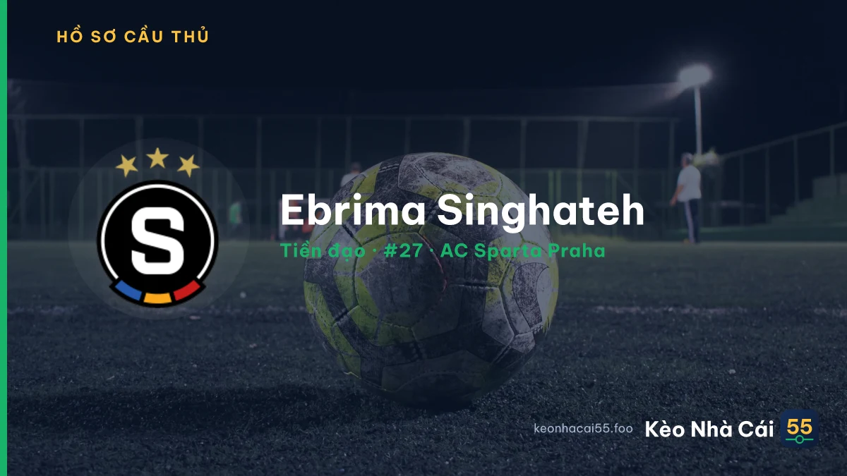 Ebrima Singhateh — AC Sparta Praha