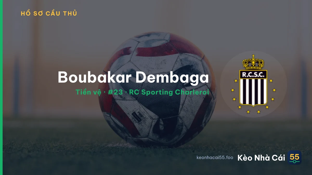 Boubakar Dembaga — RC Sporting Charleroi