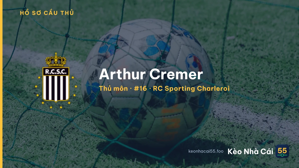 Arthur Cremer — RC Sporting Charleroi