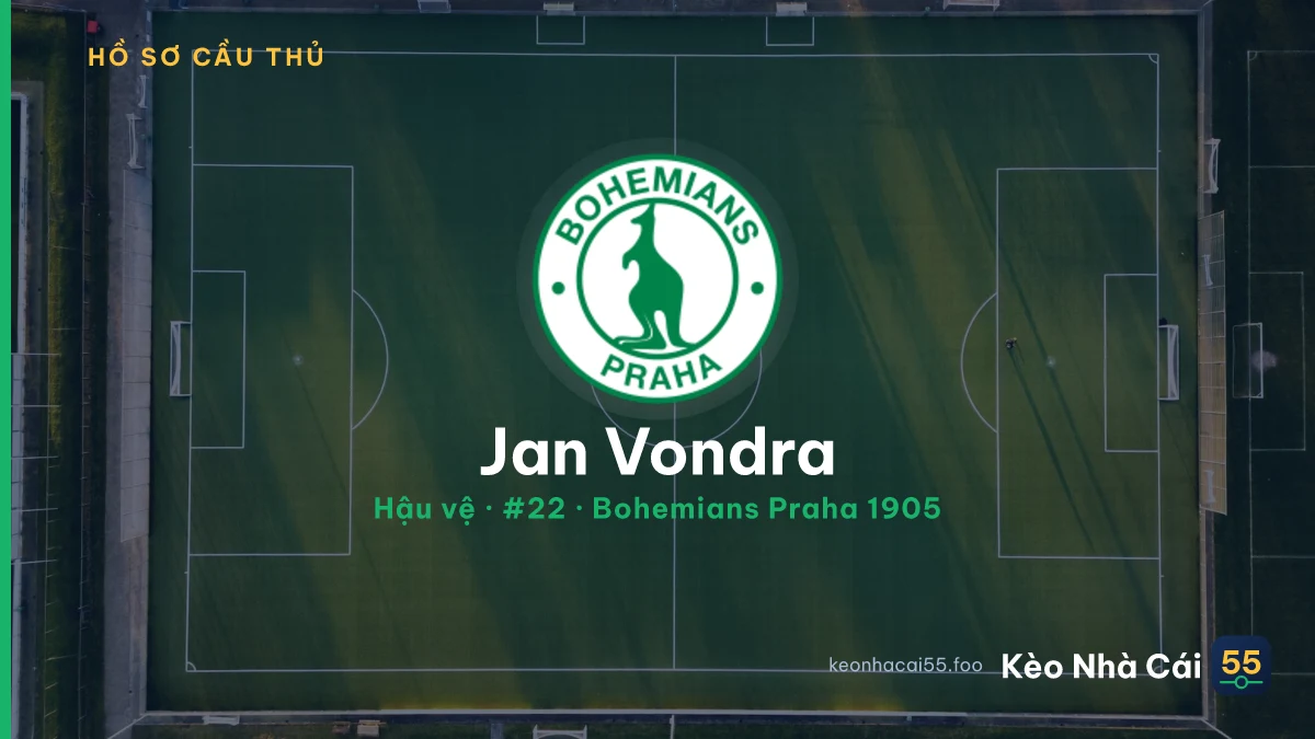Jan Vondra — Bohemians Praha 1905