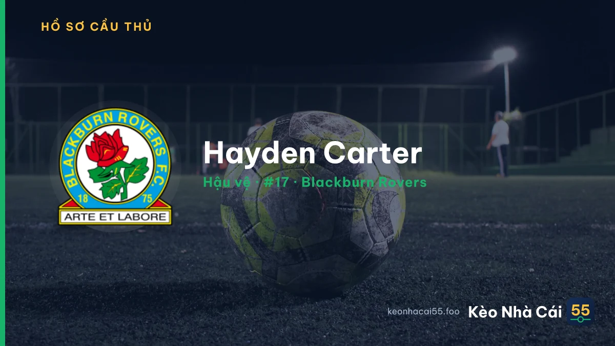 Hayden Carter — Blackburn Rovers