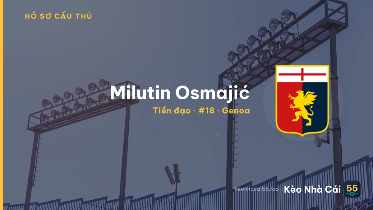 Milutin Osmajić — Genoa