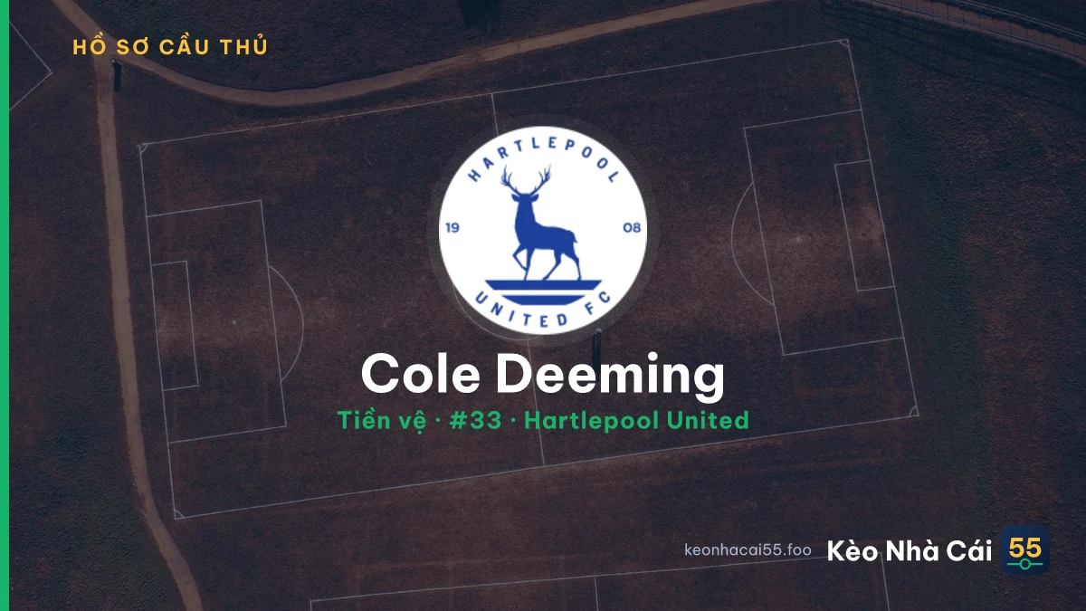 Cole Deeming — Hartlepool United