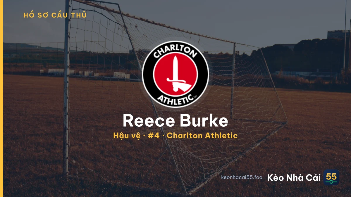 Reece Burke — Charlton Athletic