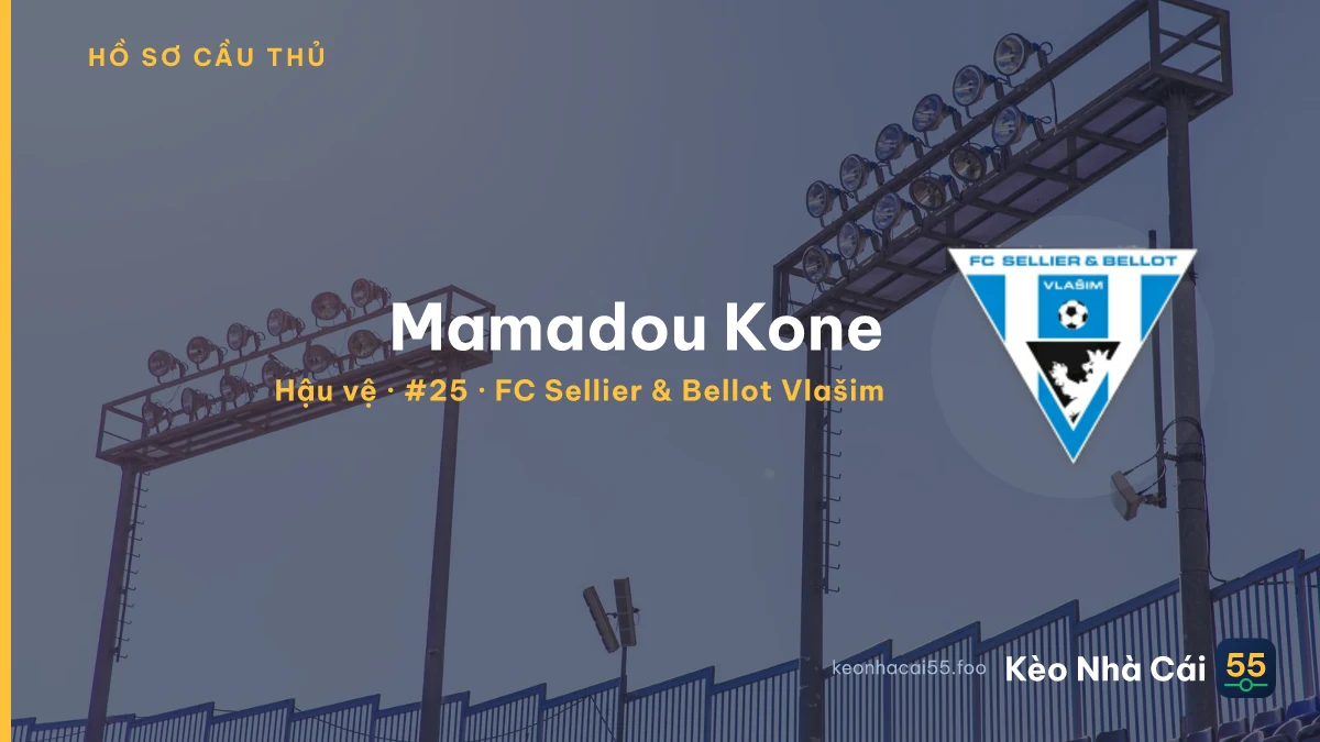 Mamadou Kone — FC Sellier & Bellot Vlašim