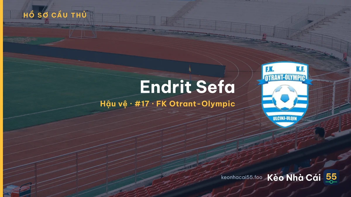Endrit Sefa — FK Otrant-Olympic