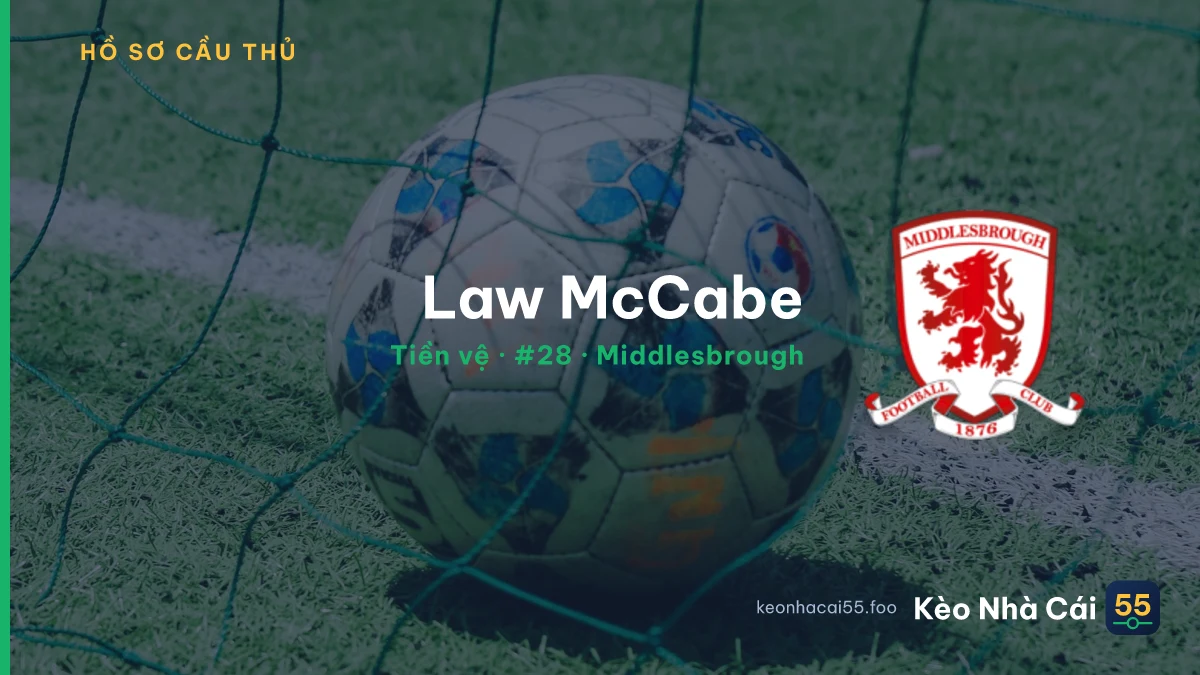 Law McCabe — Middlesbrough