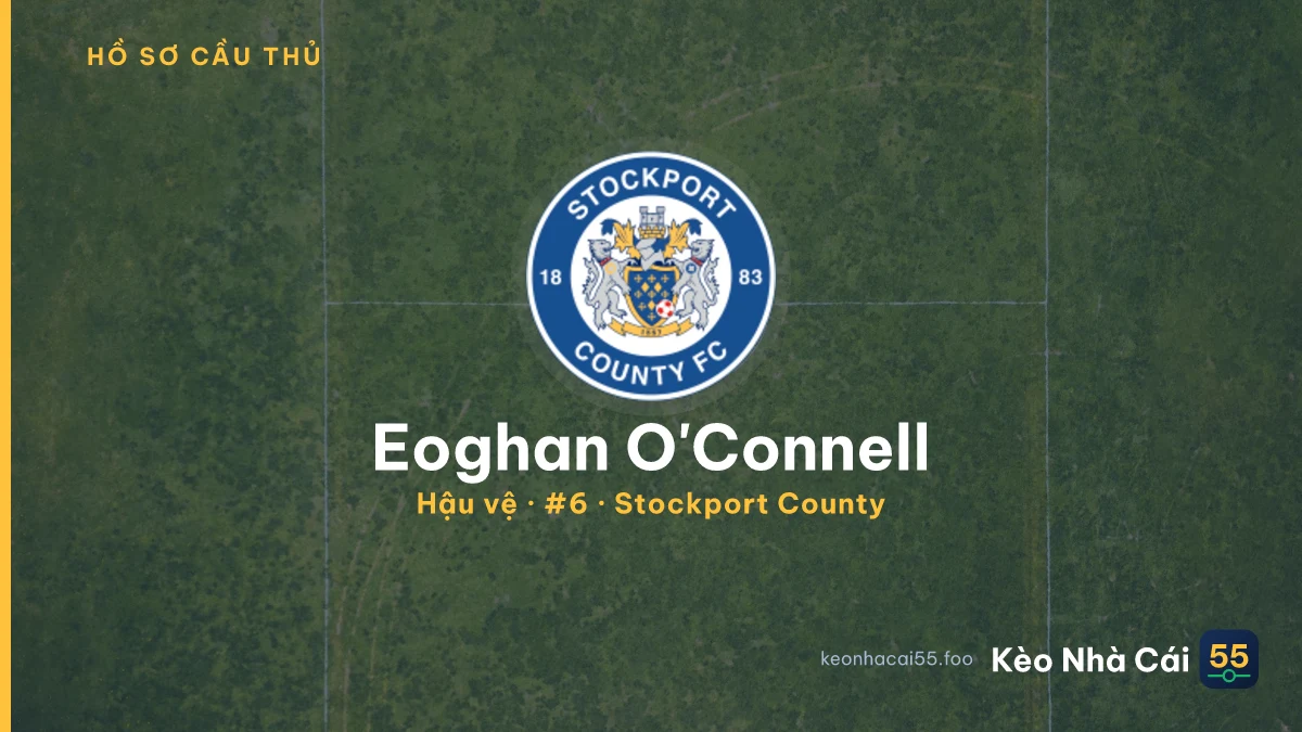 Eoghan O'Connell — Stockport County