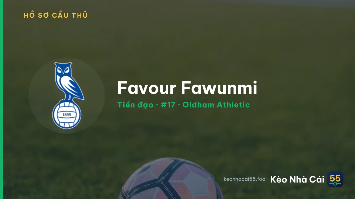 Favour Fawunmi — Oldham Athletic