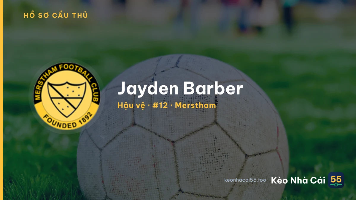 Jayden Barber — Merstham