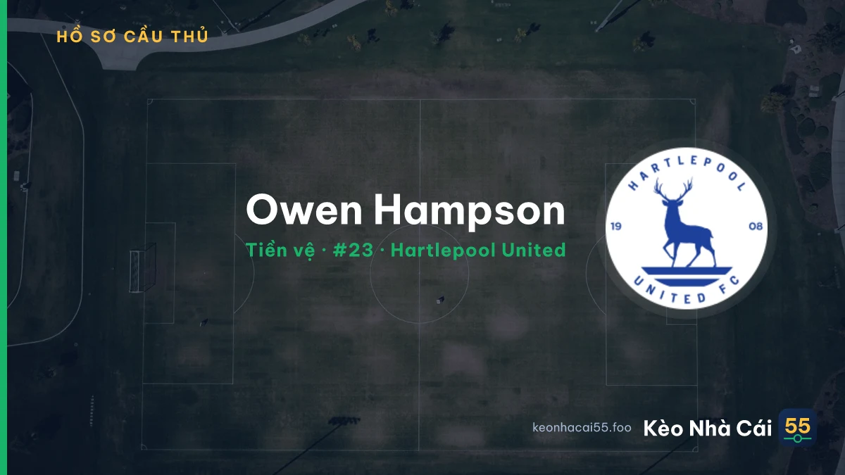 Owen Hampson — Hartlepool United