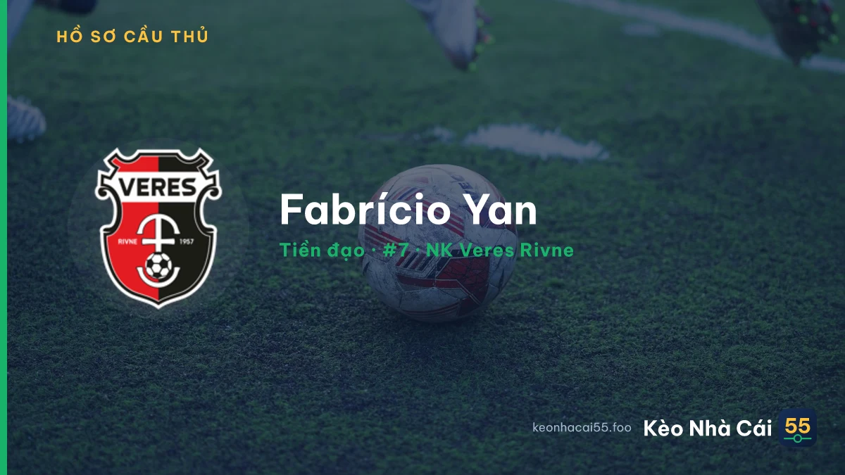 Fabrício Yan — NK Veres Rivne