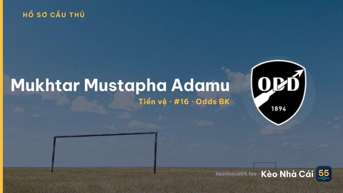 Mukhtar Mustapha Adamu — Odds BK