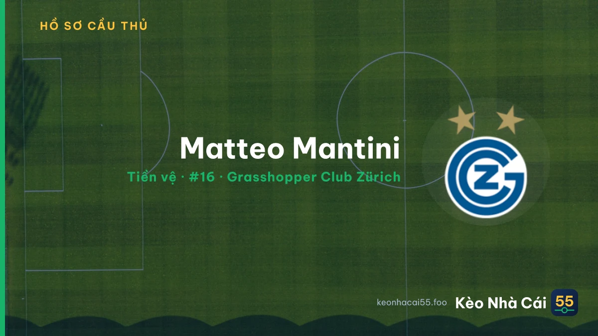 Matteo Mantini — Grasshopper Club Zürich
