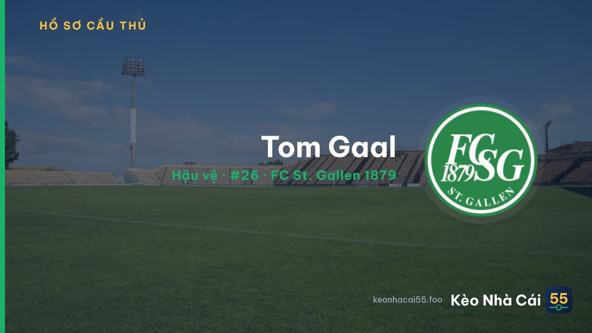 Tom Gaal — FC St. Gallen 1879