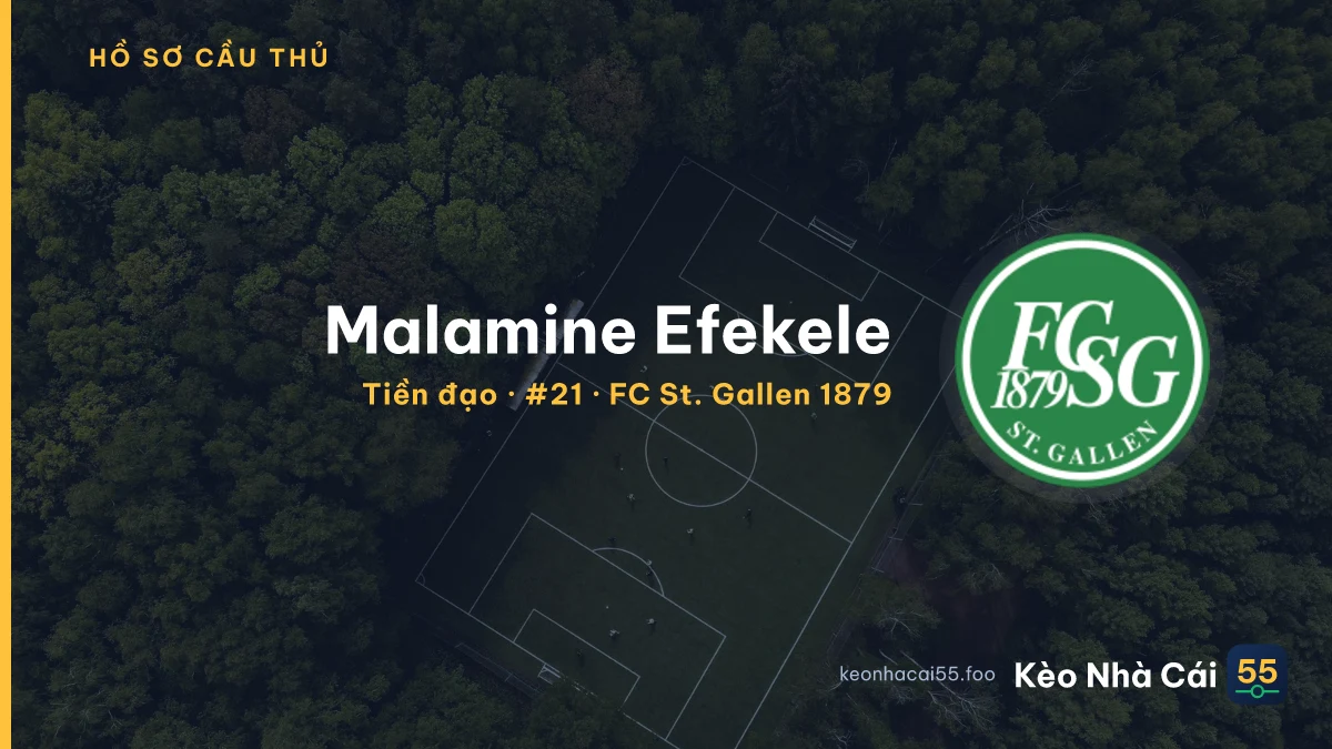Malamine Efekele — FC St. Gallen 1879