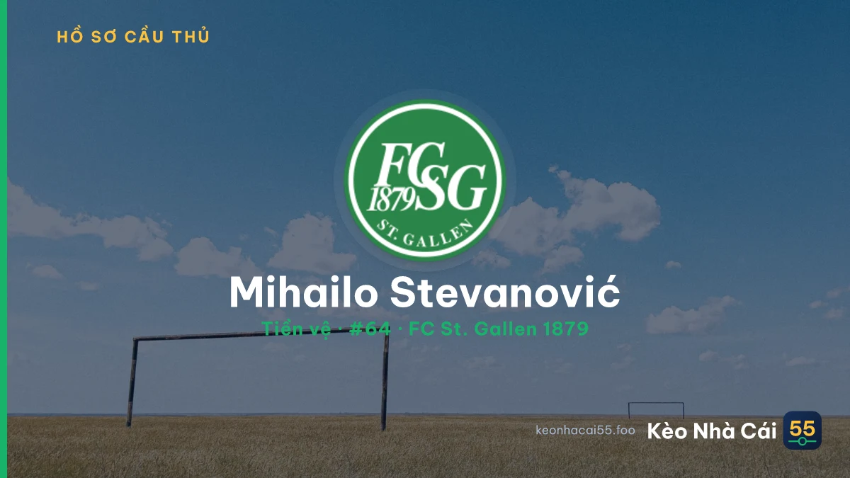 Mihailo Stevanović — FC St. Gallen 1879