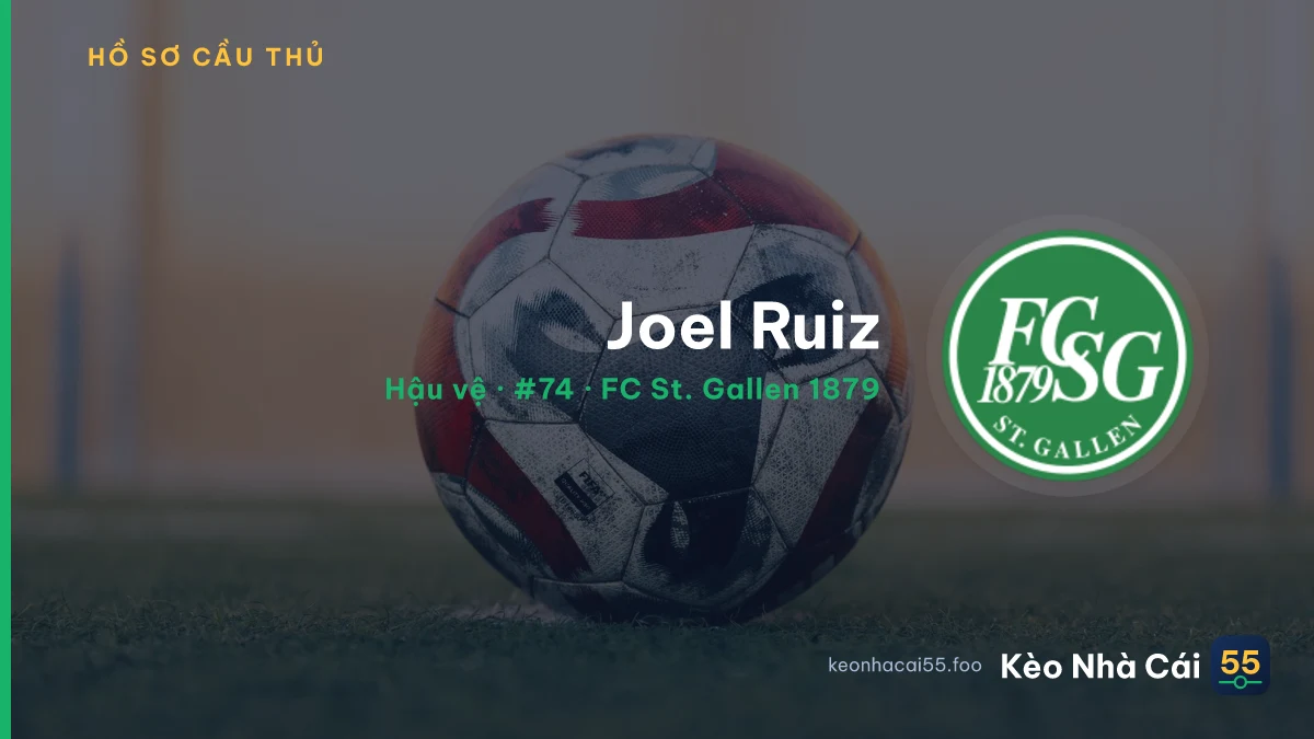 Joel Ruiz — FC St. Gallen 1879